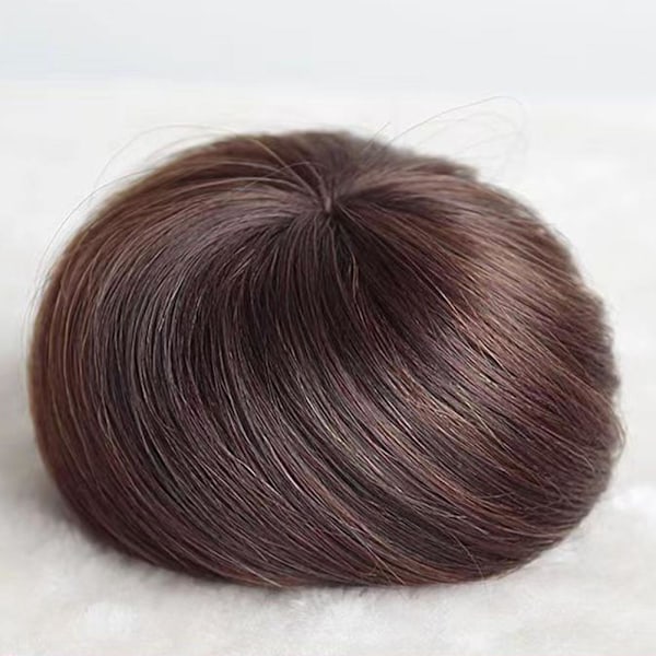 Hårknut med boll Hårknut Syntetiskt Hårknutsförlängning Donut Verktyg Knuthår Rulle Hår Chignon Styling U6p2 light brown 1pcs