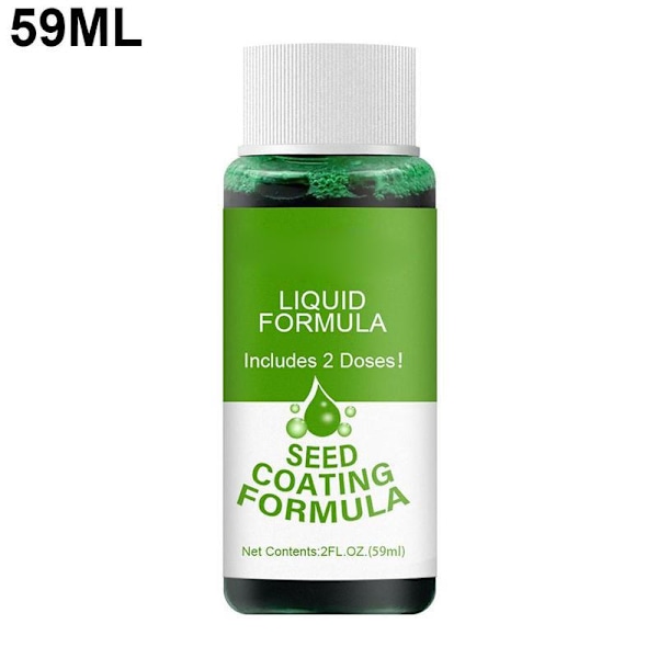 Flytande grässpray för trädgården Hydro Mousse Hushålls Grässkotta Odla Gräs S9W3  59mlA One-size 2pcs