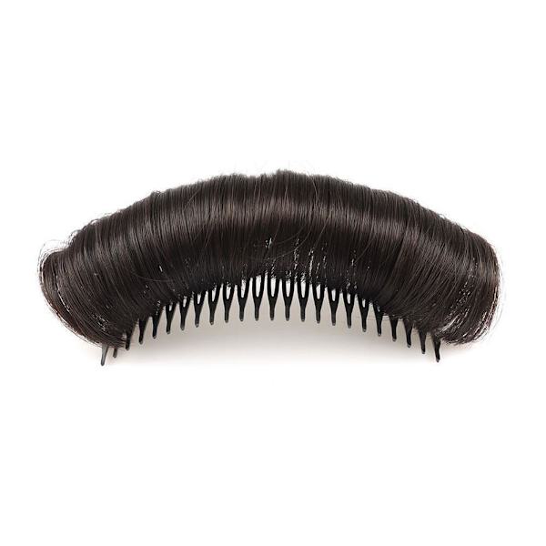Magisk Osynlig Hårvolym Ökning Hårknut Maker Fluffig Svamp Pad Kam Puff C4T9 natural color 12cm/4.72 inch