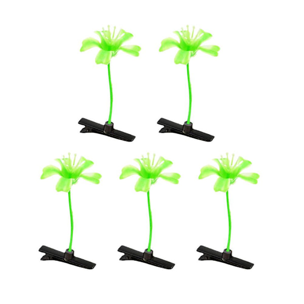 Söta Tredimensionella Små Körsbärsblommor Söta Gräs Hårnålar Långa Hårnålar Gräs Z7 style8 One size