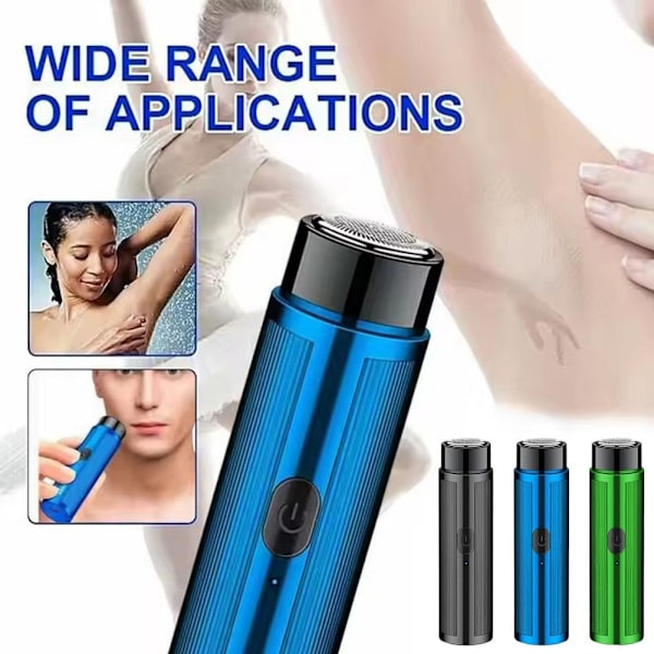 Mini Rakapparat För Män Kvinnor Automatisk Rakapparat Portabel Rakapparat V7L4 black One size