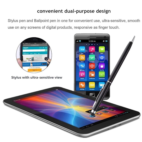 10 st 2-i-1 Skärm Stylus Kulspetspenna För iPad Grossist TabletBesUS.