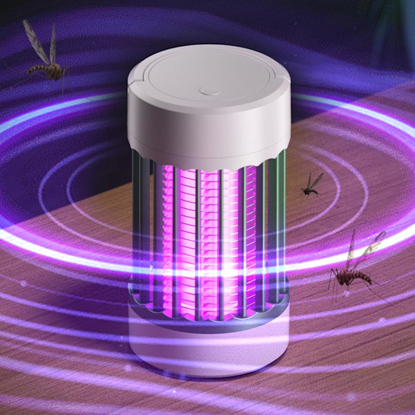 Elektrisk myggdödarlampa UV-ljus insektsdödare fälla USB uppladdningsbar sommar % direct - plug type 1pcs