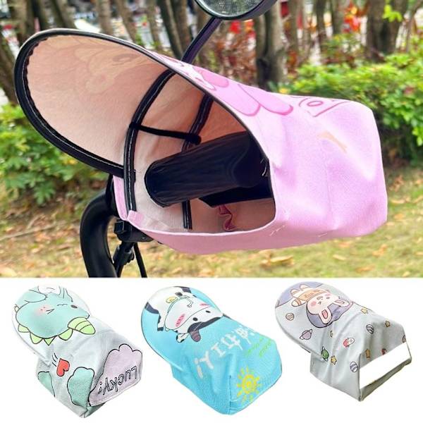 Sommar Elektrisk Fordon Solskyddshandskar Tredimensionellt Handskydd Tunn Solskärm R5q1 5 One size