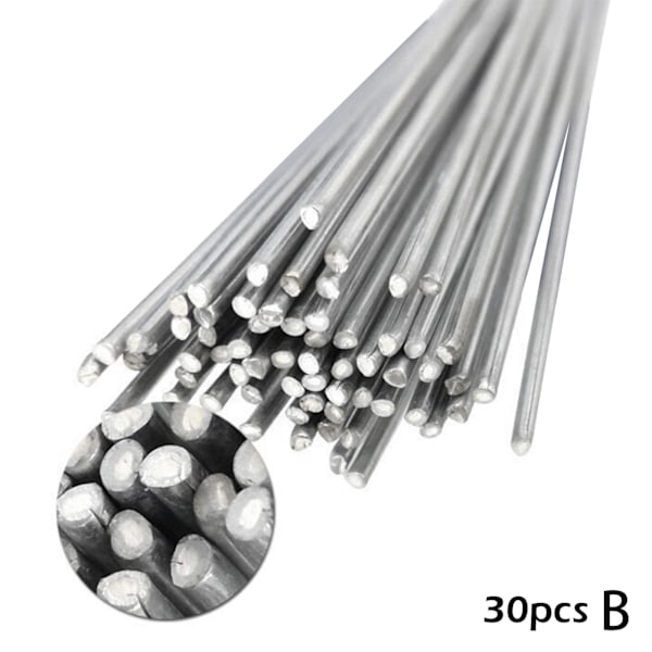 Lätt smält svetsstavar stål aluminium järn metall kärntråd Univ silverA 10pcs