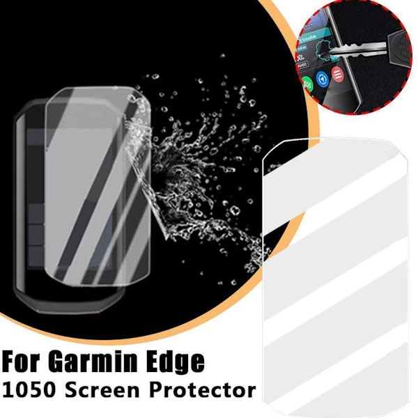 Silikonskydd & Skyddsfilm För Garmin Edge1050 Anti Fall. G2B9 balck 1set
