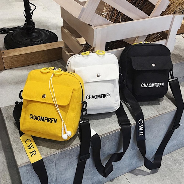Koreansk Mobilväska För Kvinnor Sling Bag Mini Resväska Crossbody-väska D0u1 Black One size