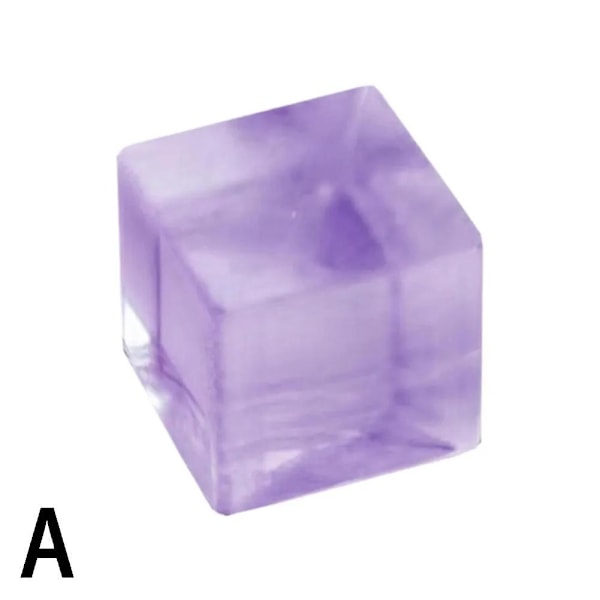 Mini Isblock Leksak Stressboll Leksak Ny Transparent Lot L5 Kub Fidget F6Y6 T3U6 green one-size