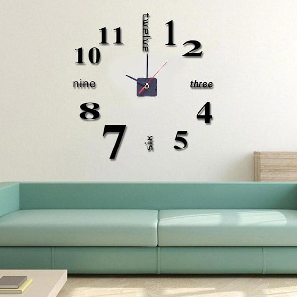 DIY Klocka Quartz Urverk Mekanism Visare Ersättning Fri Frakt Del NICE-