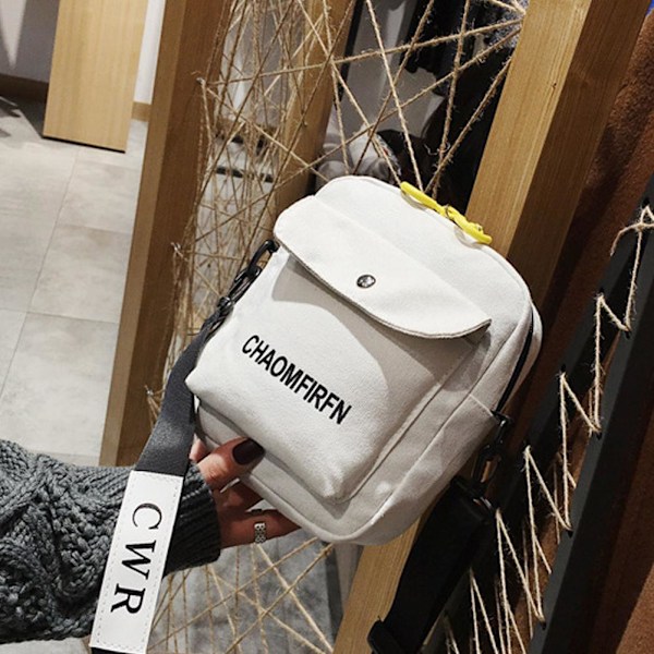 Koreansk Mobilväska För Kvinnor Sling Bag Mini Resväska Crossbody-väska D0u1 White One size
