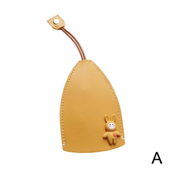 PU Läder Kreativ Utdragbar Söt Stor Kapacitet Bilnyckelfodral, Bilnyckel Ny W I7P2 Red rabbit2 One-size