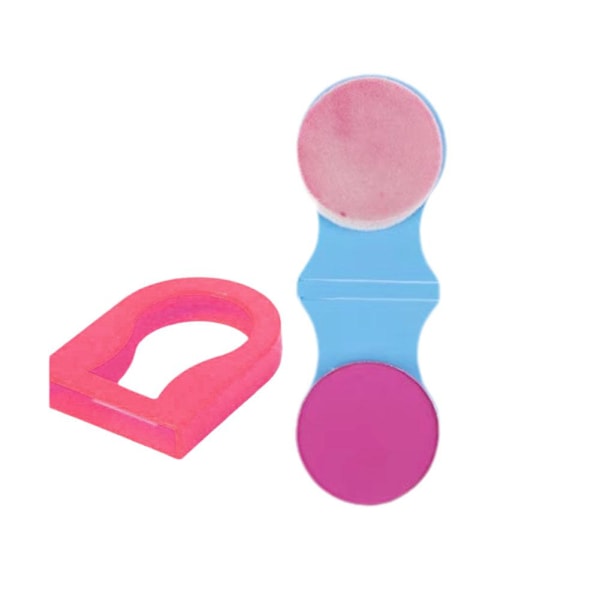 Hårkrita Flickor Present Temporär Färg Kit Tvättbar Hårkrita Färg P2A1 pink One size