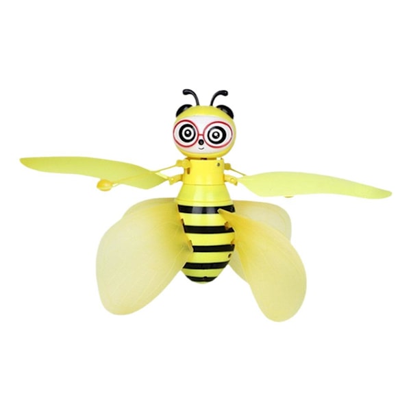 Flygande Fée Honungsbi Dockor Magiska Julklappar Infraröd Kontroll Induktioner Snabbt~ yellow one-size