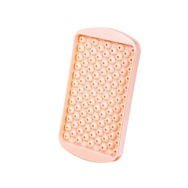 Rund Iskubbricka Med Lock Isboll Maker Form För Frys Med Behållare Mini Cirkel Is W7m6 pink onesize