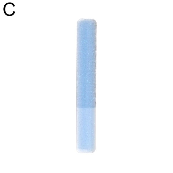 Nano Glas Nagelfil Nagellackremsor, nagelkonstverktyg, conv blue 1pcs