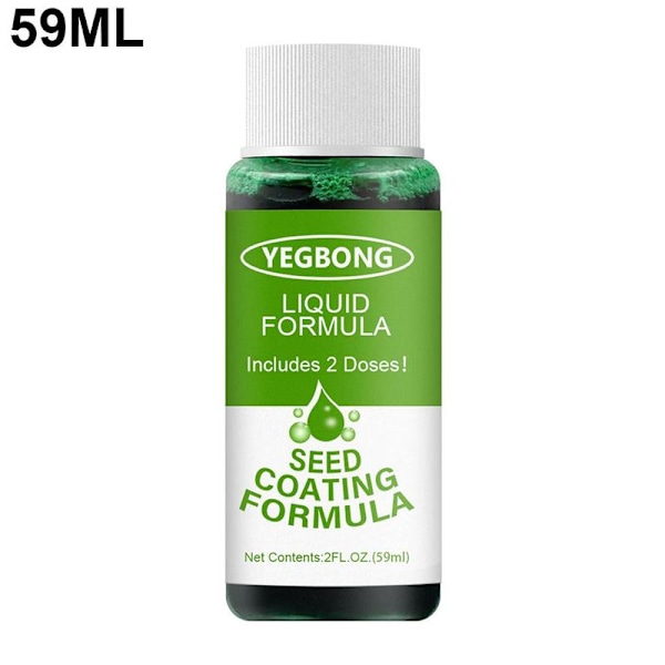 Flytande grässpray för trädgården Hydro Mousse Hushålls Grässkotta Odla Gräs S9W3  59mlA One-size 2pcs