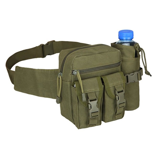 Utomhus Taktisk Midjeväska Militär Camping Vandring Bälte B2H6 B One size