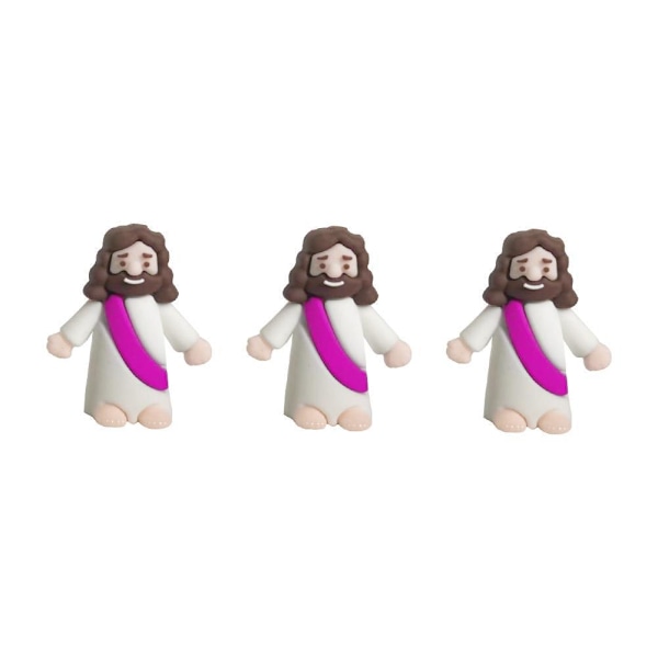 50x Mini Jesus-Figuriner Påskdekorationer, Bulk Små Baby Jesus-Figuriner 24pcs one-size