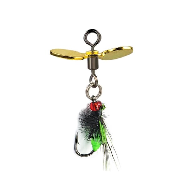 Flugkrokar Flugor Insektsbeten Bete Flugfiske Lockbete Paljetter F 1size
