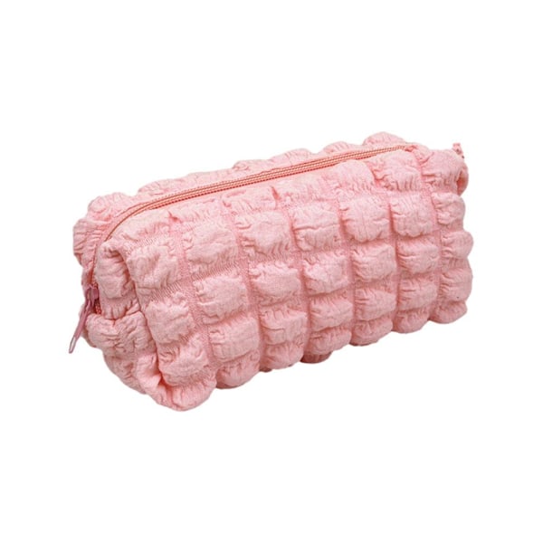 Stor Söt Pennfodral med Pennställ Perfekt för Pennor och N2 pink one size