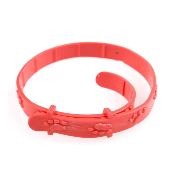 ♘Hund Katt Husdjur Anti-LoppFästing Hals Justerbart Halsband 8 Månader -katt*10&hund*30