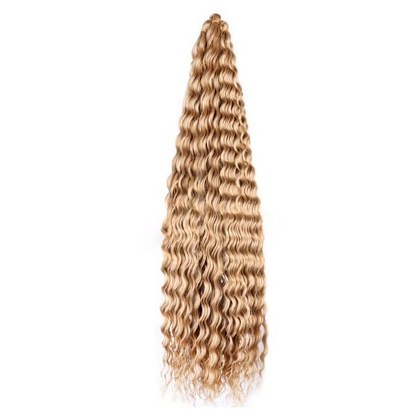 30 tum lång Deep Twist syntetiskt hår Deep Curly Hair Extension. 27 onesize