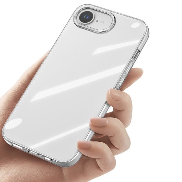 Stöttåligt TPU Transparent Telefonfodral för iPhone 16e - Snabb leverans
