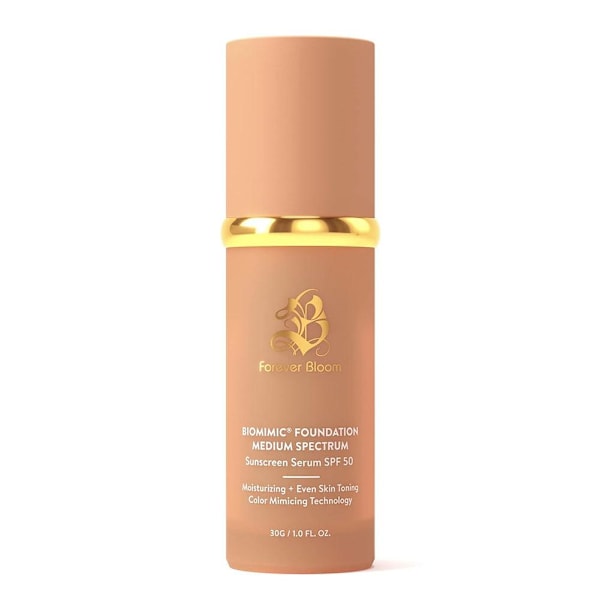 Forever Bloom Foundation 4-i-1 Biomimic Medium Spectrum Foundation Flytande 30g