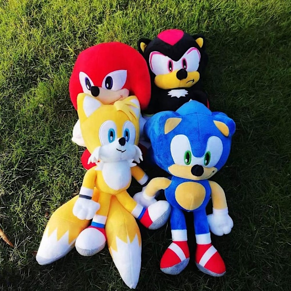 Sonic The Hedgehog Shadow Amy Rose Knuckle Tail Plyschleksak Mjuk Fylld Docka För Barn G0G5 D One size