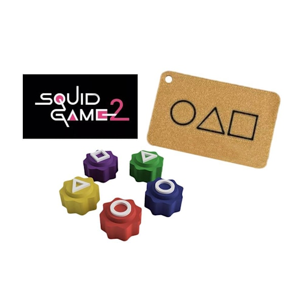 Squid Game 2 Gonggi Stenar 3D-Printade Koreanska Traditionella Jack St B 1set