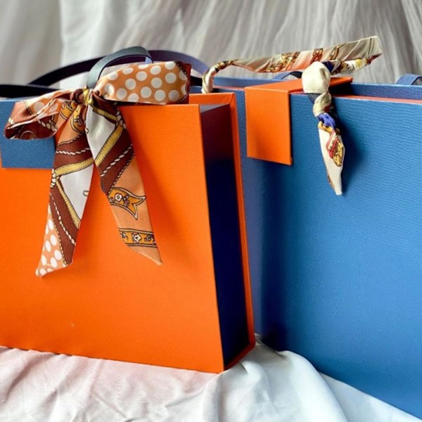 Väskhalsdukar Parat Med Dekorationer Individuellt Förpackade Små Halsdukar Väskhalsduk Dekoration B8h7 E One size