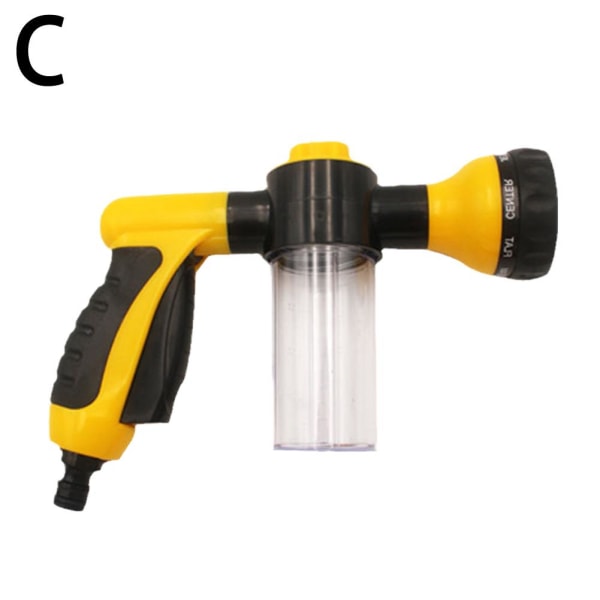 Portabel Hund Jet Spray Gun WithS Oap Dispenser Pup Jet Multi-poi yellow one-size