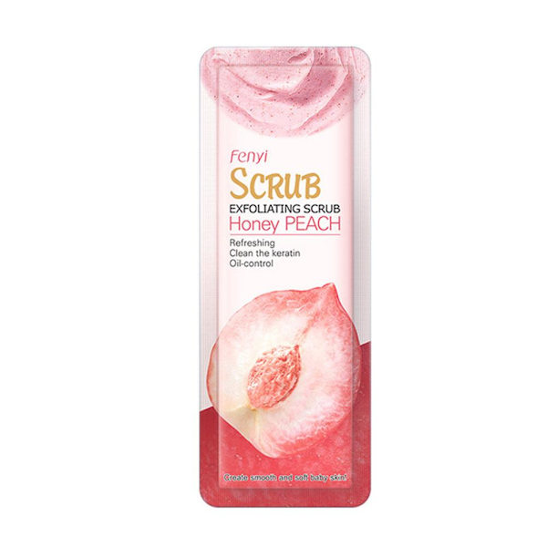 Radiance Ansiktsskrubb Persika Rengör & Exfolierar I1G7