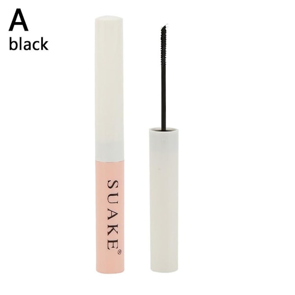 SUAKE Vattentät Mascara Långvarig Makeup Liten Borste Tät Mascara Lång Smal Lockig Huvud Y2O3 brown 5g