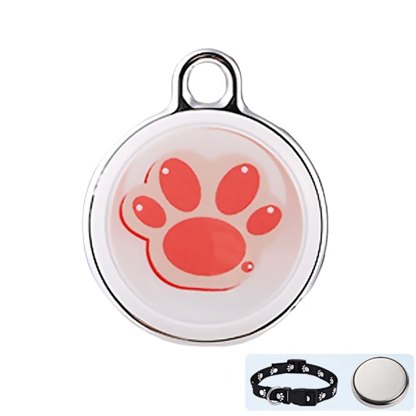 Pet Locator Trådlös Vattentät Anti-förlorad Halsband Smart Enhet P7F8 O1U9 4 1pcs