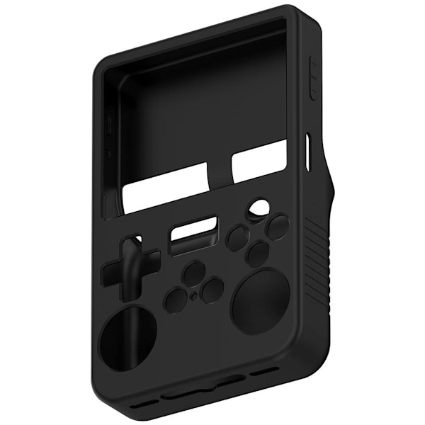 För R36S Handhållen Spelkonsol Förvaringsväska Skyddsfodral Silikonskyddsfodral$ black 1pcs
