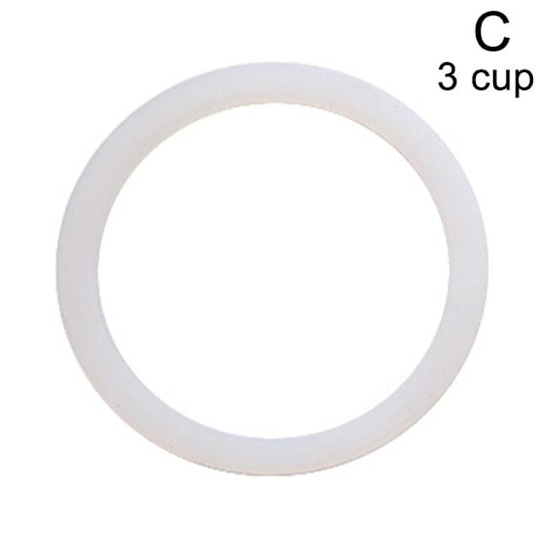 Ersättningspackning För Kaffekanna Espresso Moka Spis Gummi Silikon IN 3  cup One-size
