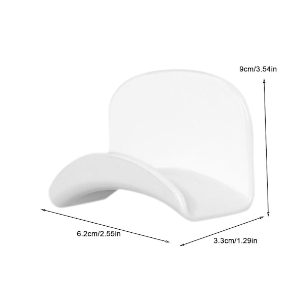 1-fack Hörlursfäste Förvaringskrok DE P9G1 S9J2 white one-size