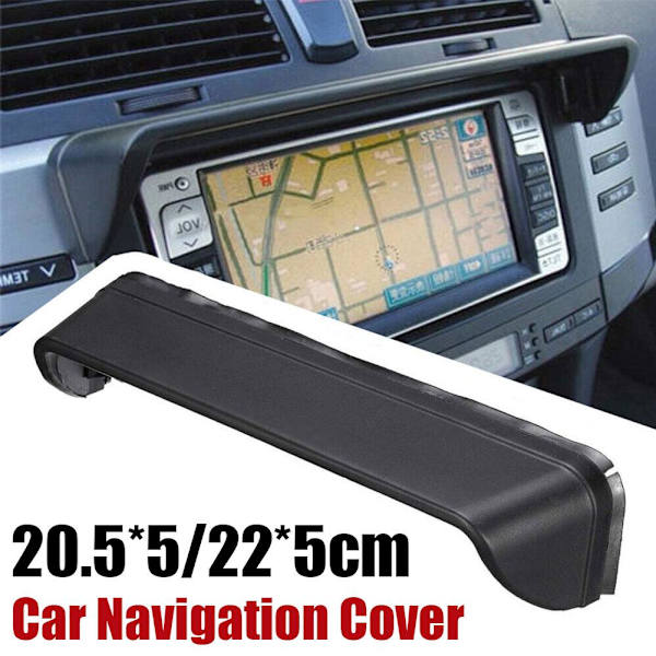 Bil Anti-Bländning GPS Solskydd, Navigationsvisir Solskydd för 8 Tum Ovan GPS Navigation, ABS GPS Navigations Solskydd Auto Biltillbehör A 1pcs