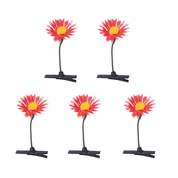Söta Tredimensionella Små Körsbärsblommor Söta Gräs Hårnålar Långa Hårnålar Gräs Z7 style9 One size