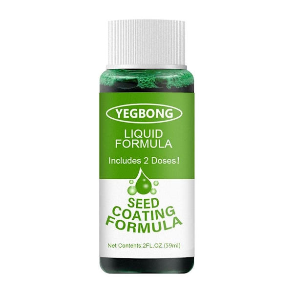 Flytande grässpray för trädgården Hydro Mousse Hushålls Grässkotta Odla Gräs S9W3  59mlA One-size 2pcs
