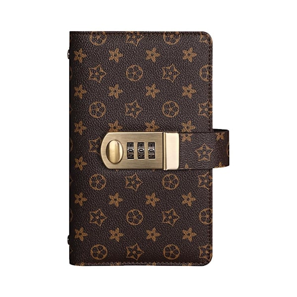 Hemlig Magisk Lås Läderbok För Att Spara Kontanter Och Värdesaker Pengabox Automatisk Alkan Ya Mini Y8c7 dark brown One size