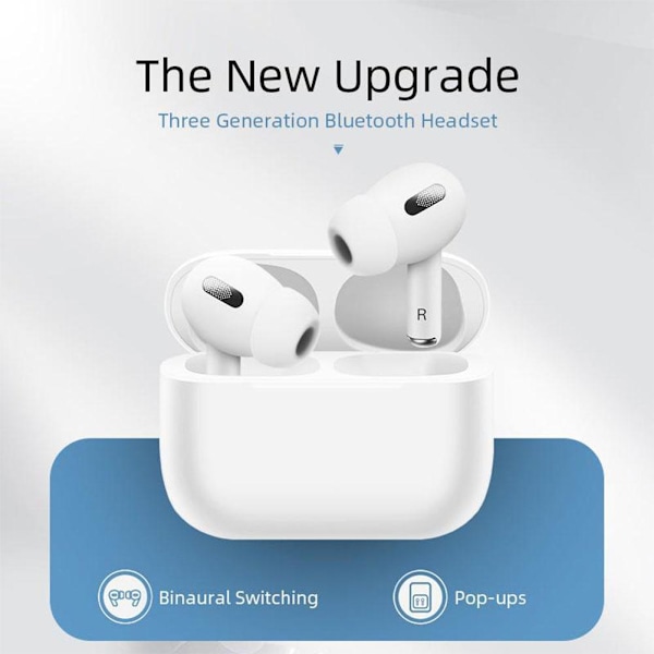 Tre Generationer Pro Macaron Bluetooth Headset Lämpliga För Trådlösa Tws Omdöpta W3Y6 3 A6Q9 black 8cm