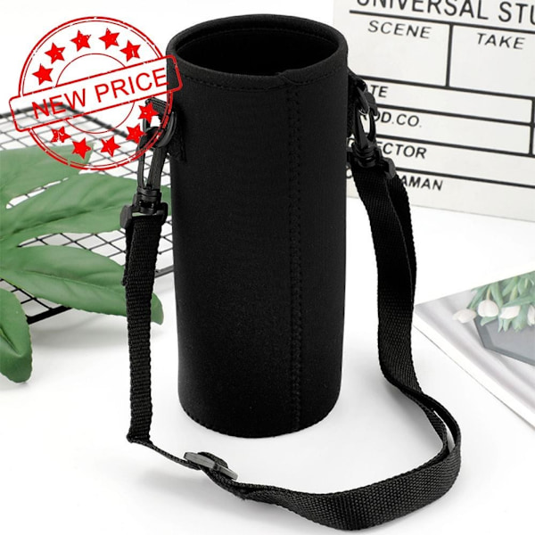 420ml-1500ml Vattenflaskväskor Hållare Tumbler Fodral Hållare Väska Muggskydd Tumbler Ärmar Hållare E9N9 blackE 1500ml