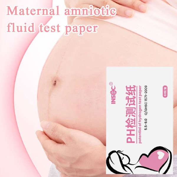 Amniotic Fluid Test Strip Graviditet Hem Hög Känslighet TestSticka~ PH K0Q1