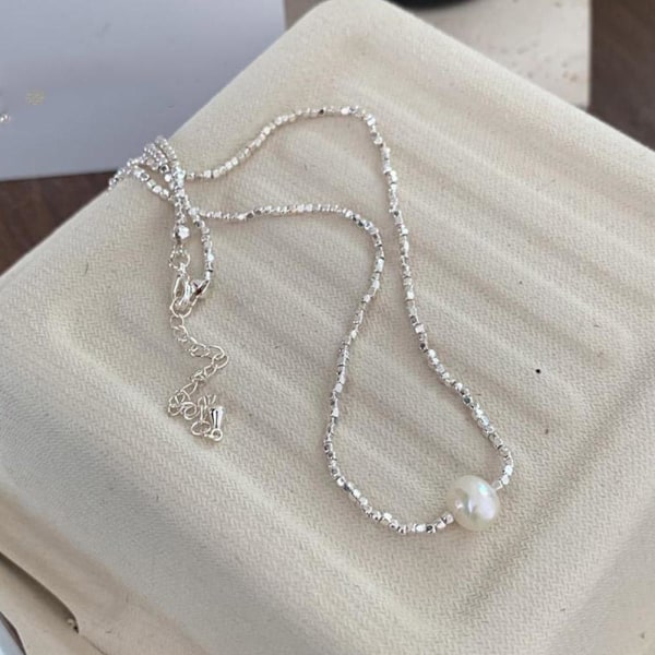 Lätt Lyx Nisch Utsökt Nyckelbenskedja Halsband P9h9