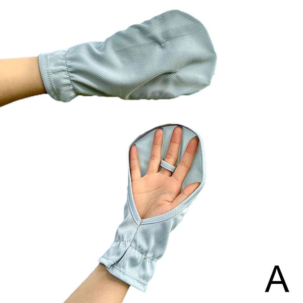 Armskydd för kvinnor Anti UV Solskydd Körning Sport Lo Gray One size