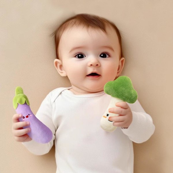 Baby Anti Startle Hopp Hand Loop Docka Kan Tugga Nyfödd Baby Handhållen Baby Verktyg Rep Handhållen Y1y9 Mushroom 1pcs