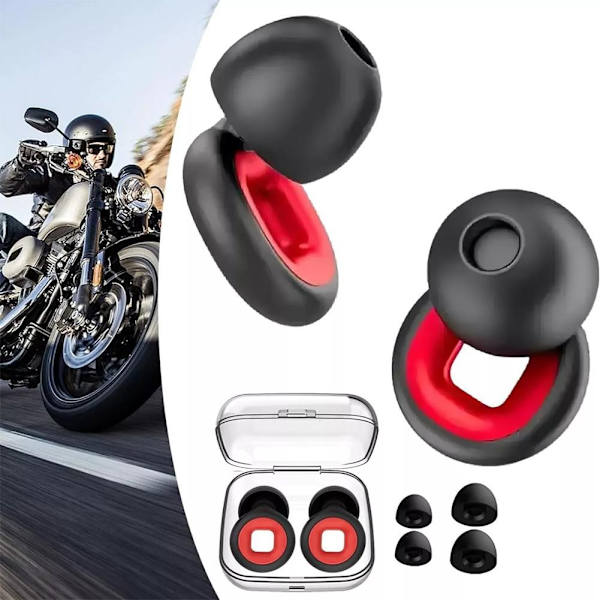 Motorcykel Immersion Anti-brus Öronproppar Ljudreducerande Öronproppar Skyddande J9s0 A 1set