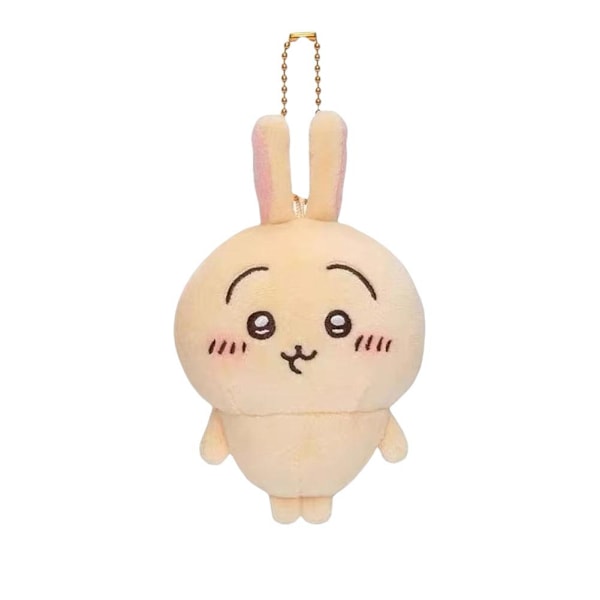 Chiikawa Anime Plysch Hänge Söt Tecknad Usagi Docka Hänge Gåva 10cm Plysch O1U7 Apricot One size